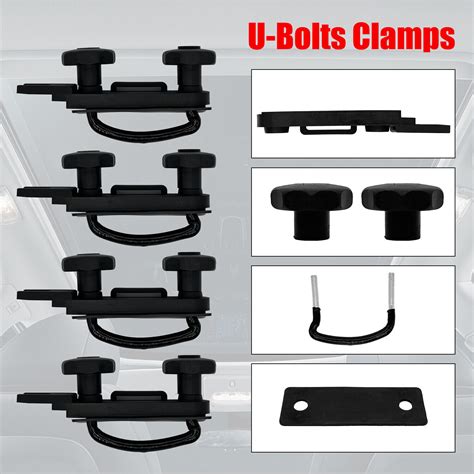 stainless steel universal roof box car van mounting fitting kit|Stainless Steel Universal Roof Box Car Van Mounting .